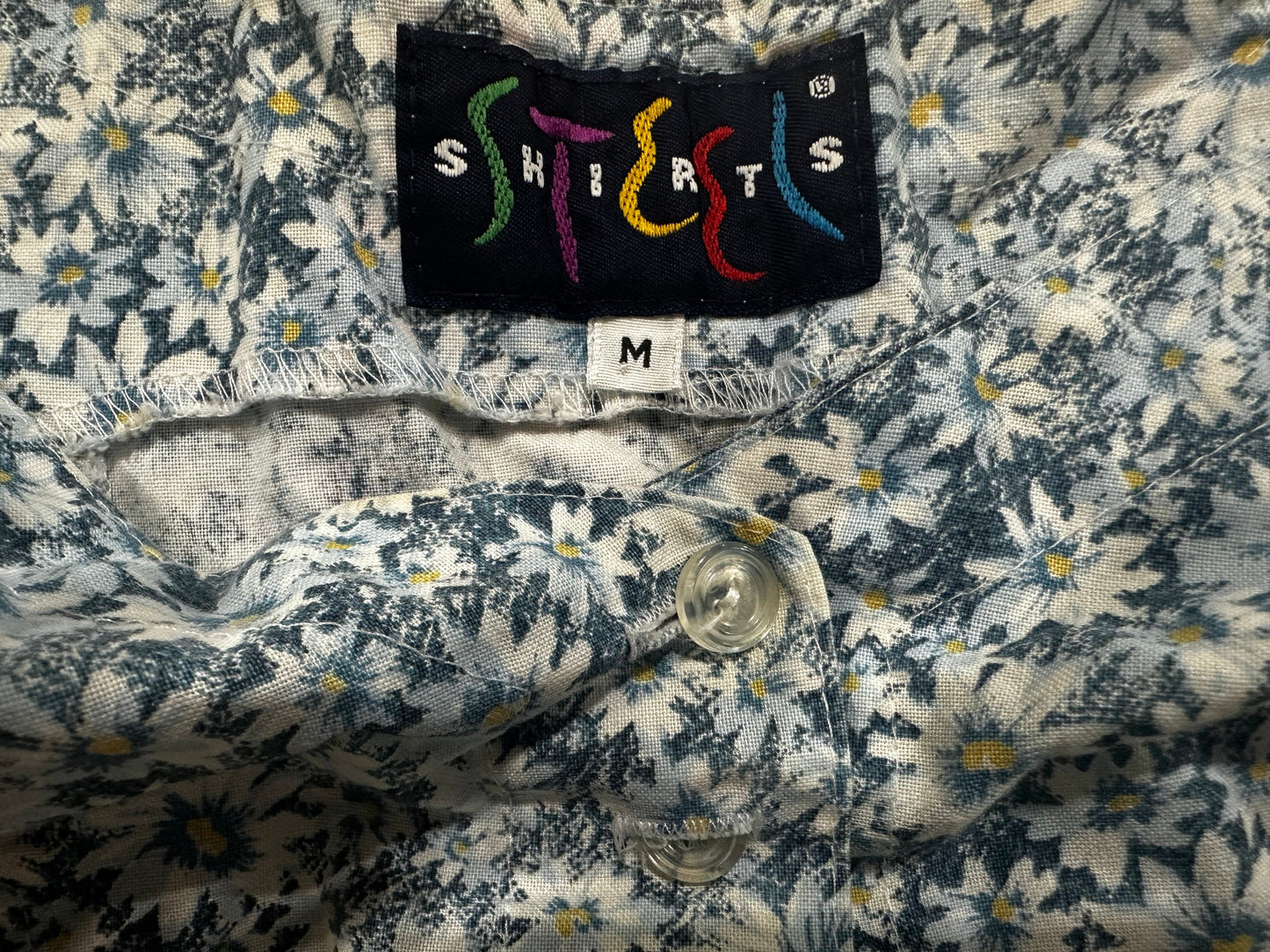 Vintage Blue Floral Tank Top