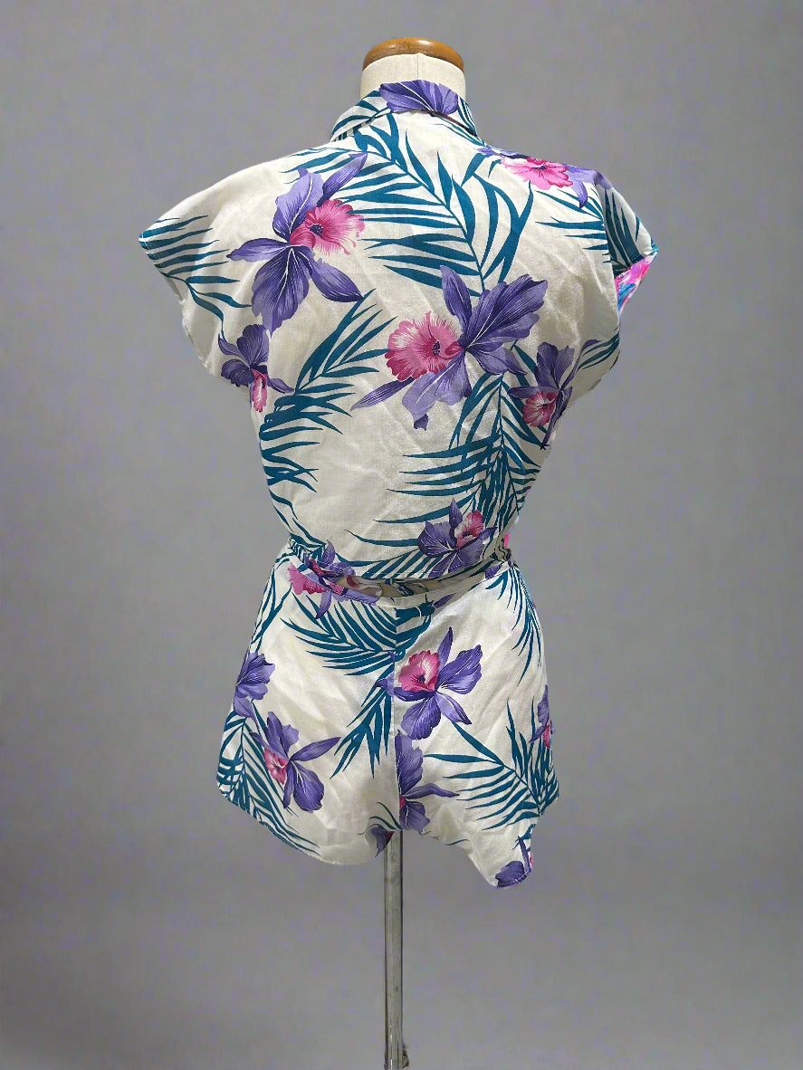 Vintage AT ONCE Hawaiian 2pc Set