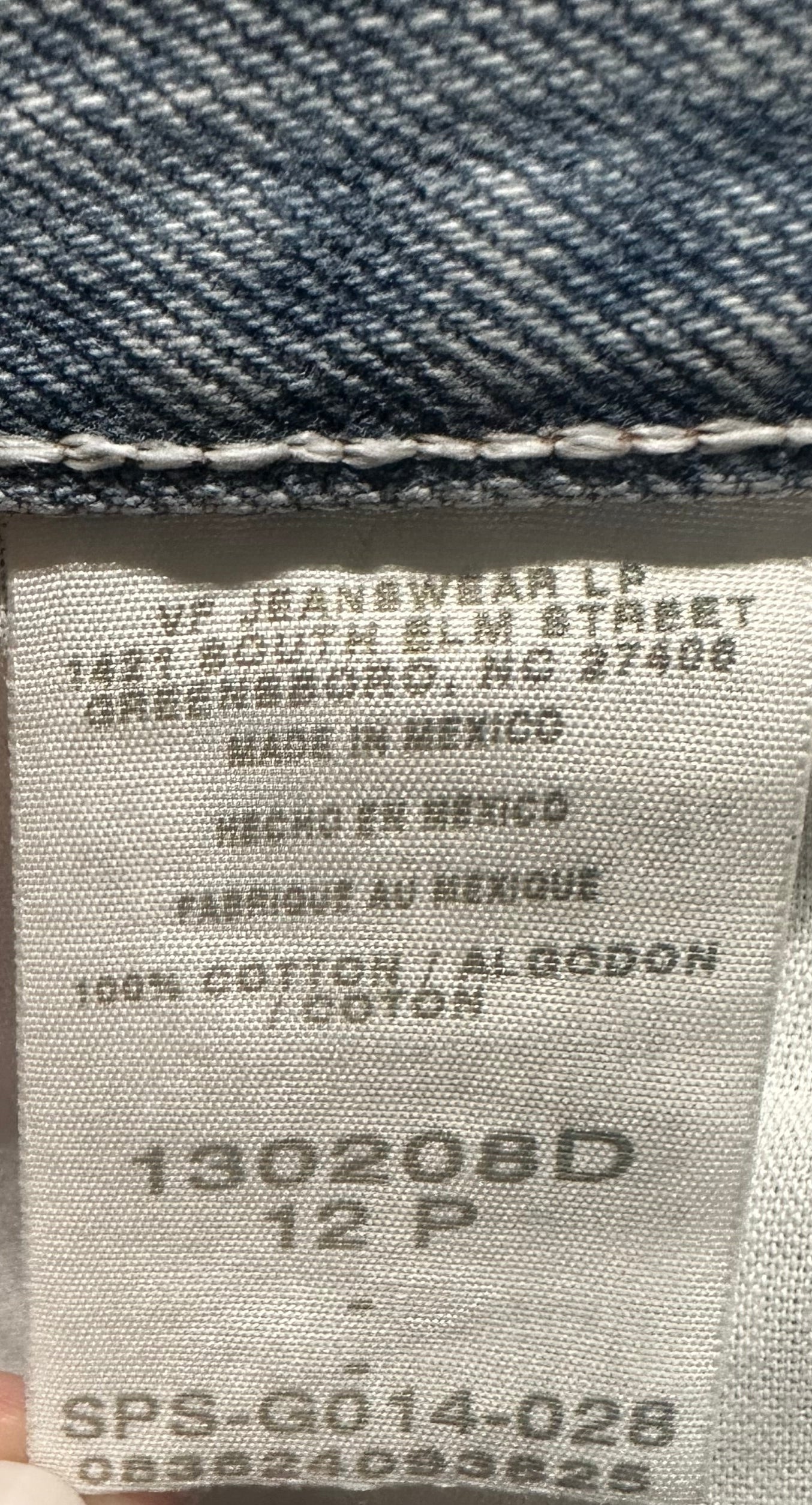 1990's Denim Riders by LEE Size 12