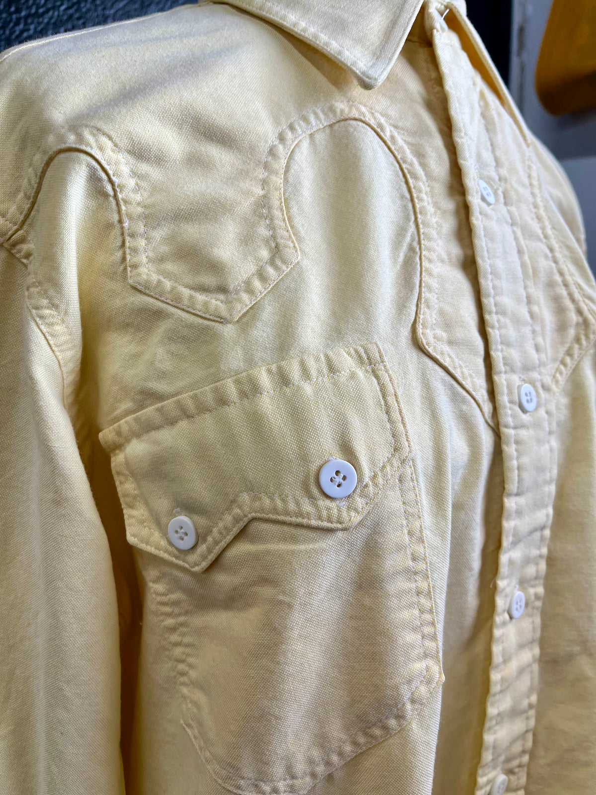 Vintage H Bar C Cotton Button Up