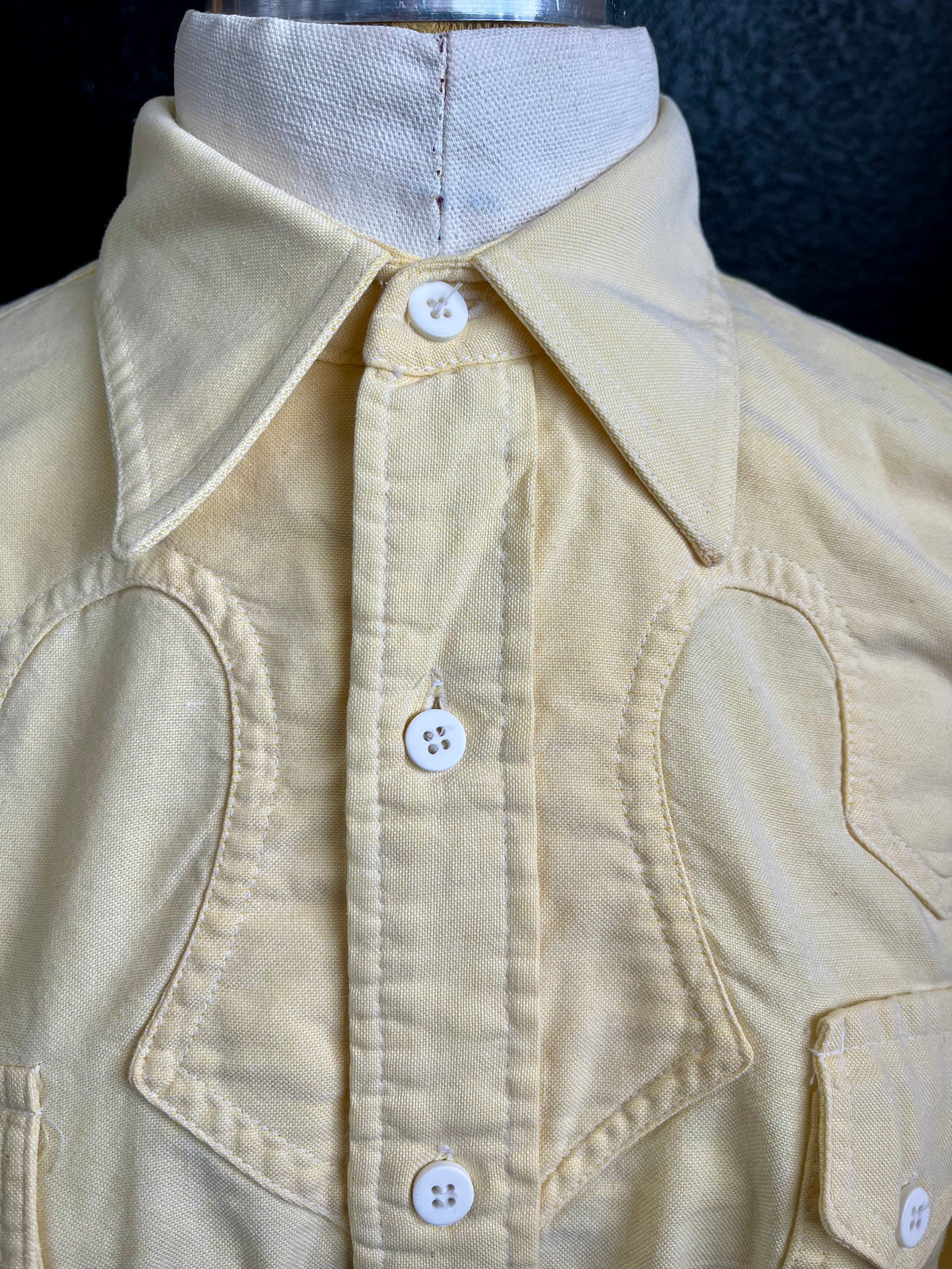 Vintage H Bar C Cotton Button Up