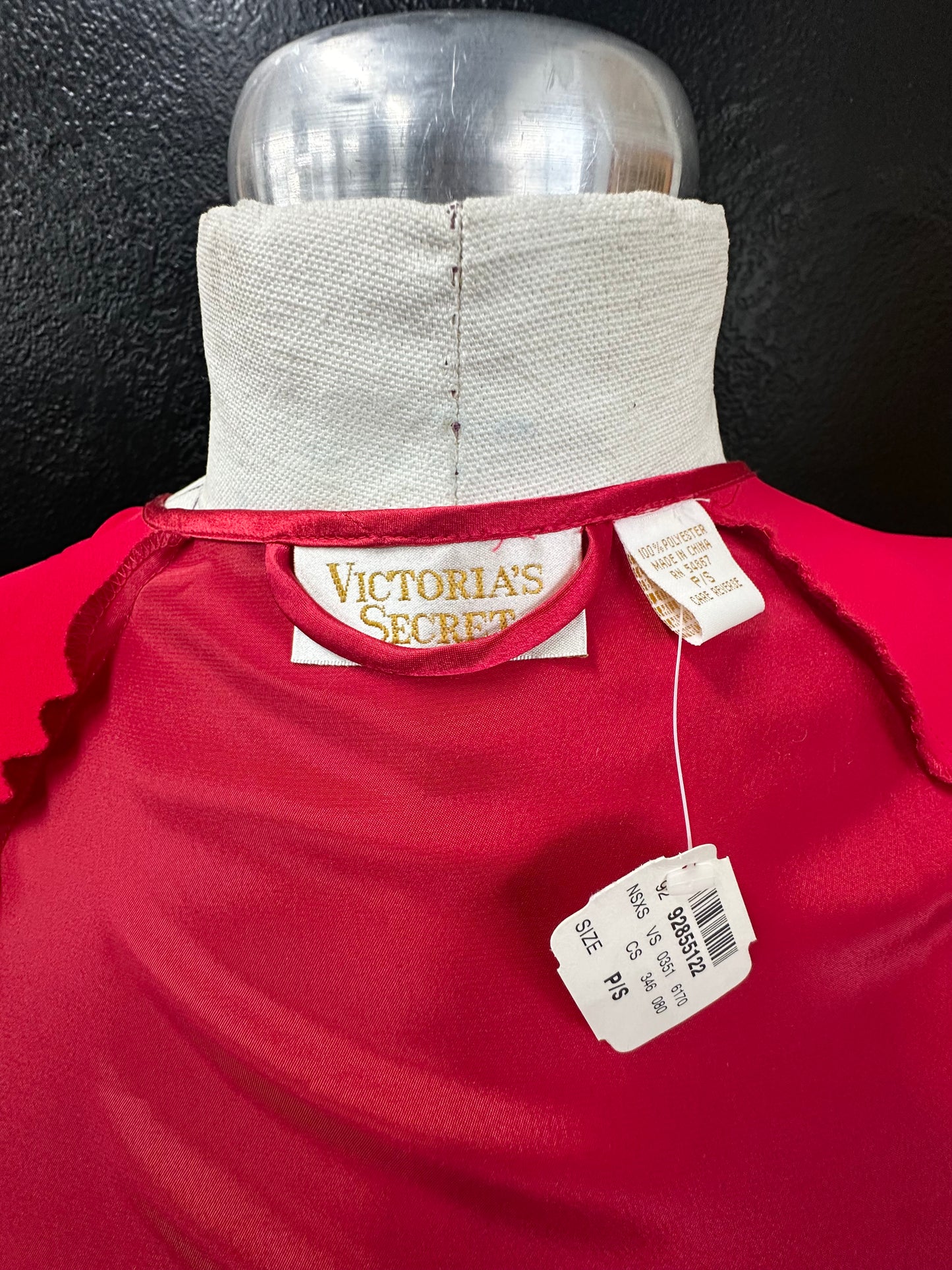Vintage Red Victoria’s Secret Robe