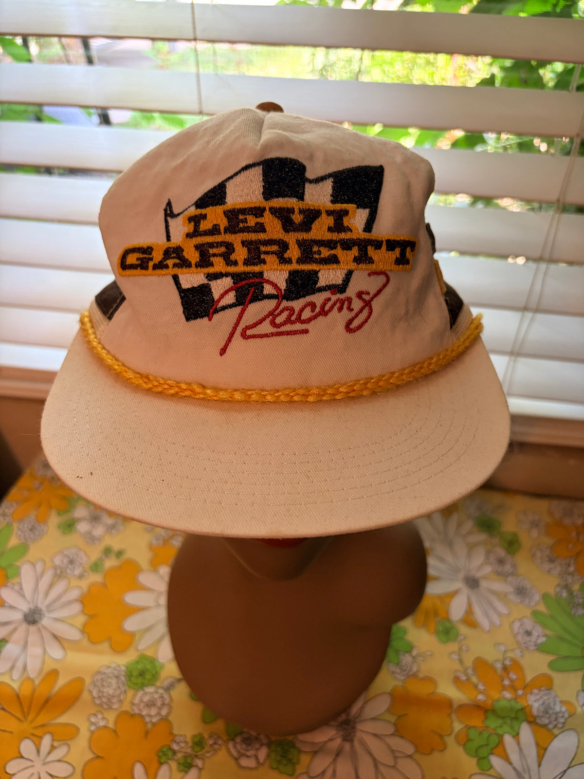 Vintage 80’s Levi Garret Racing Hat