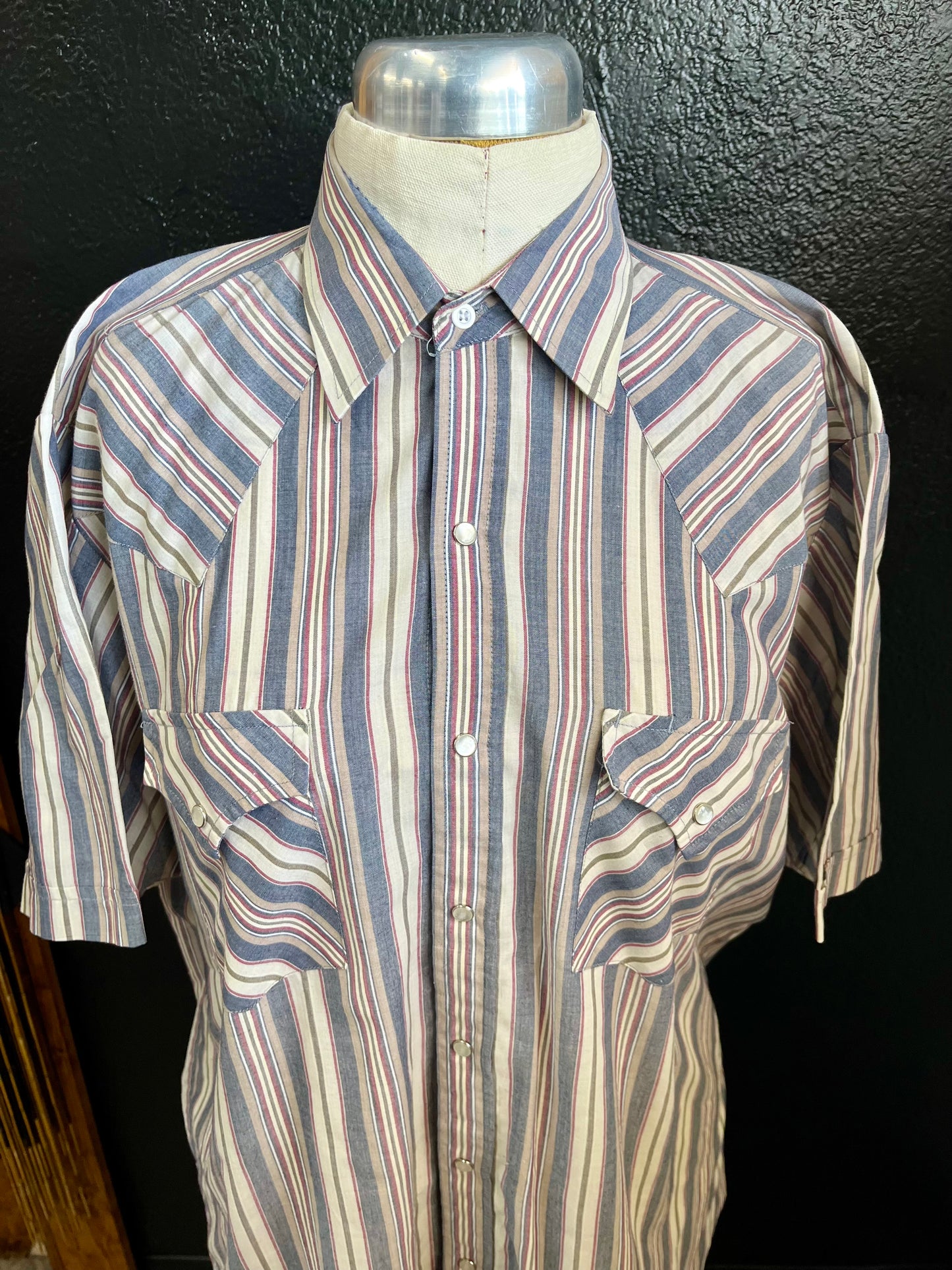 Vintage Ely Plains Pearl Snap