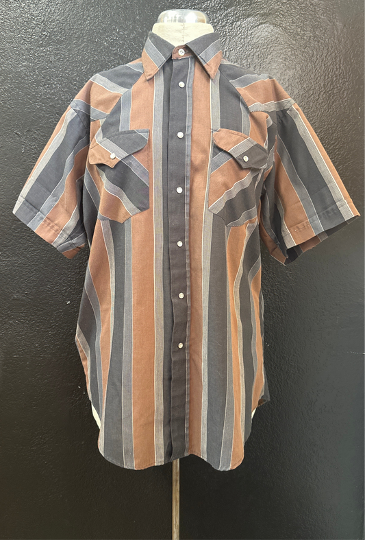 Vintage Ruddrock Pearl Snap