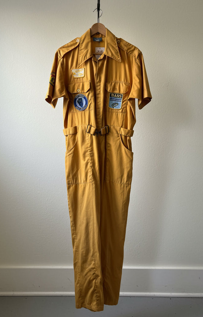 1970’s Bass Pro Fishing Uniform with Patches