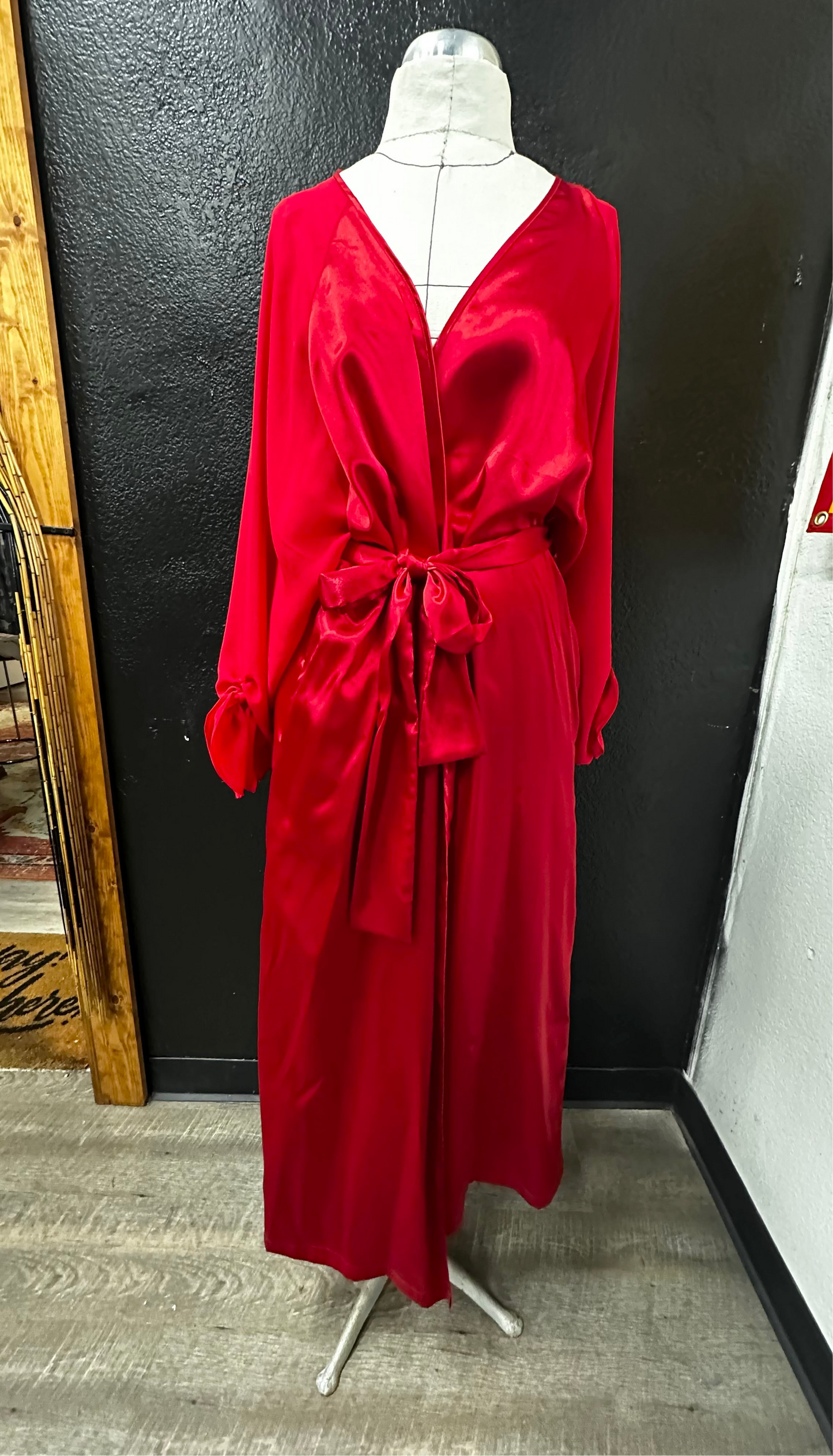 Vintage Red Victoria’s Secret Robe