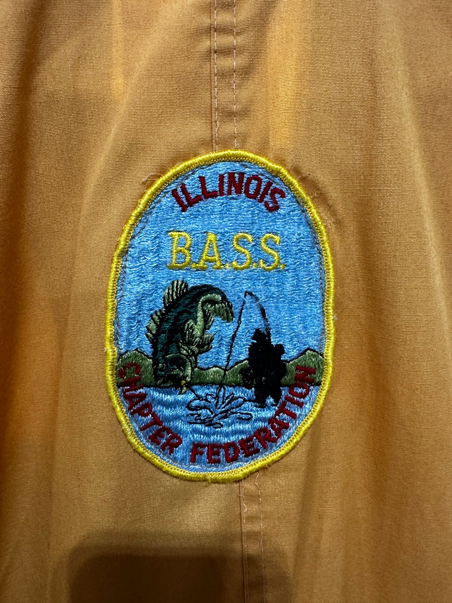 1970’s Bass Pro Fishing Uniform with Patches