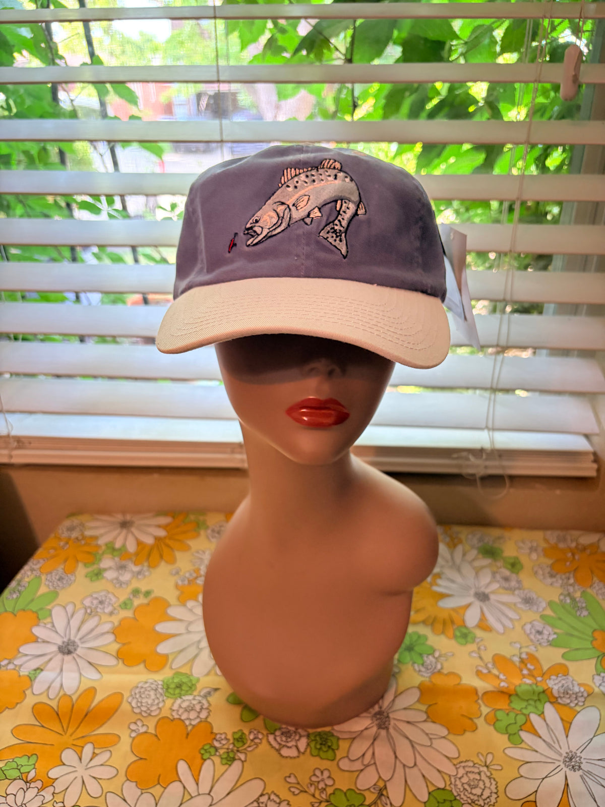 Vintage Spotted Sea Trout Hat