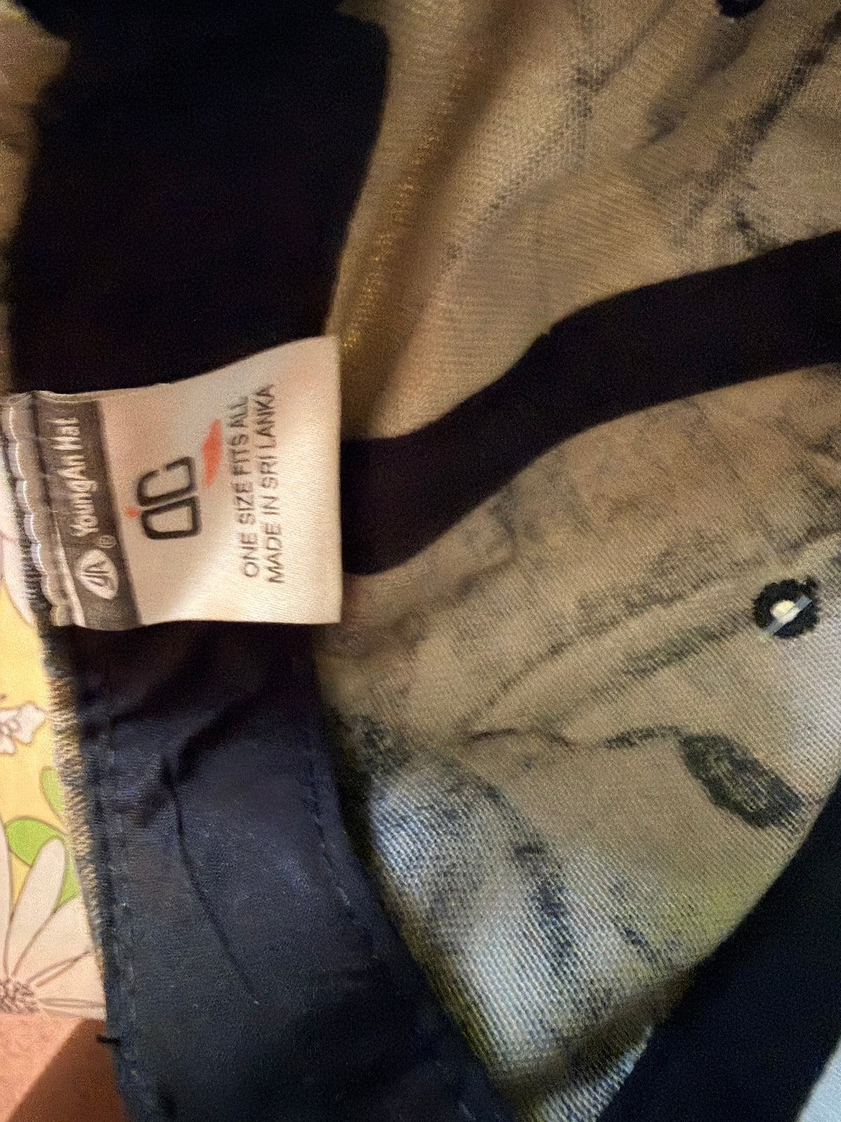 Vintage 90’s Forest Camo Hat