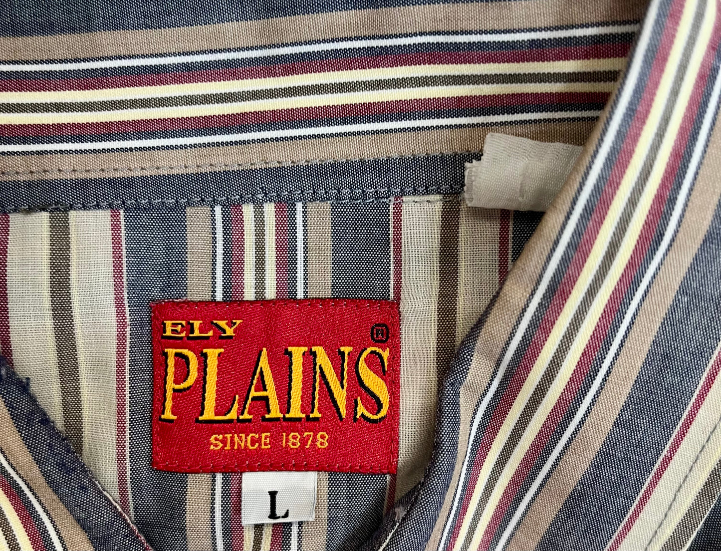 Vintage Ely Plains Pearl Snap