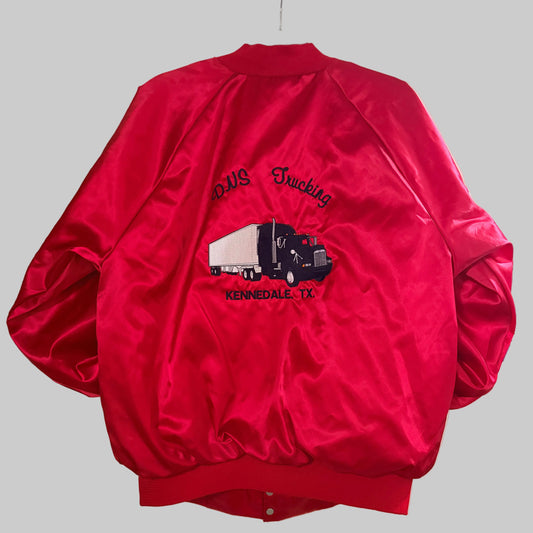 Vintage 80s Texas Trucking Jacket