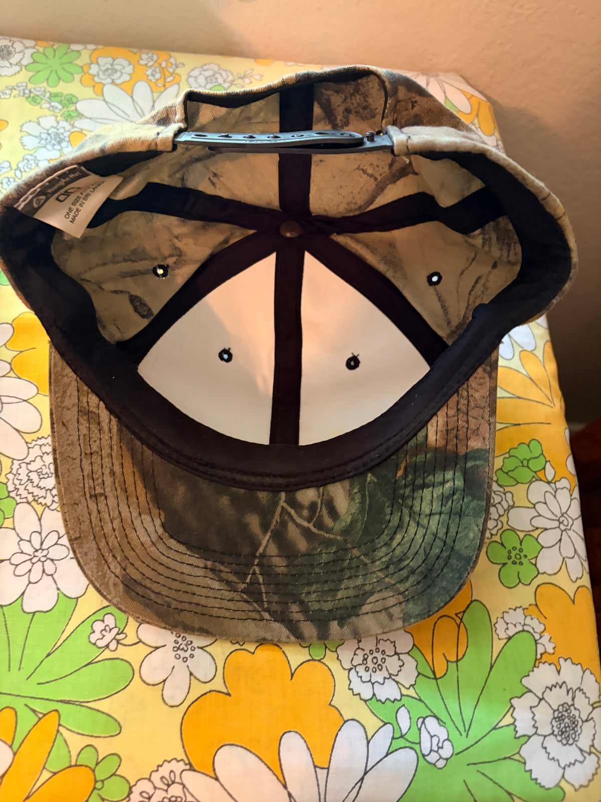 Vintage 90’s Forest Camo Hat