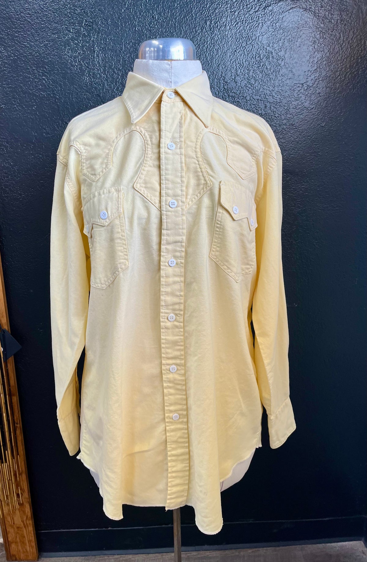 Vintage H Bar C Cotton Button Up