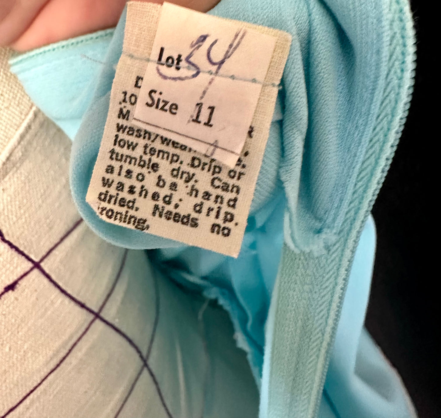 Vintage Blue Longette Dress