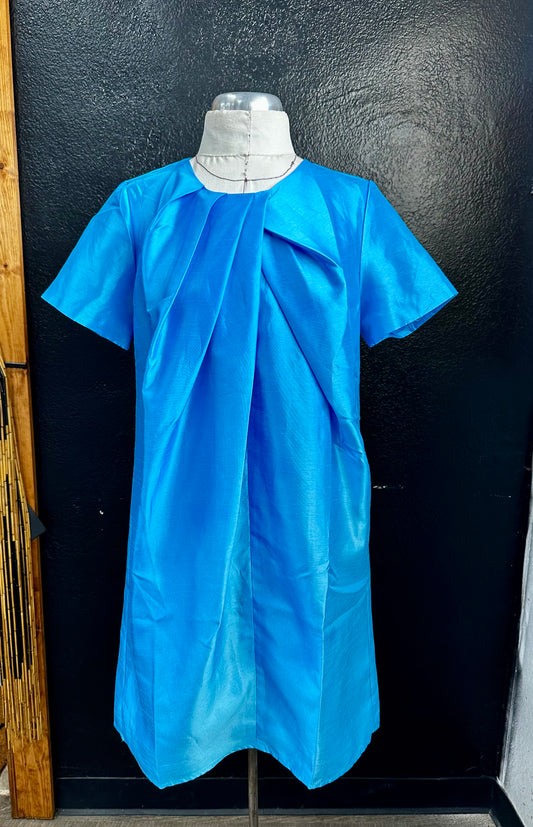 Jerry T New York Blue Shift Dress