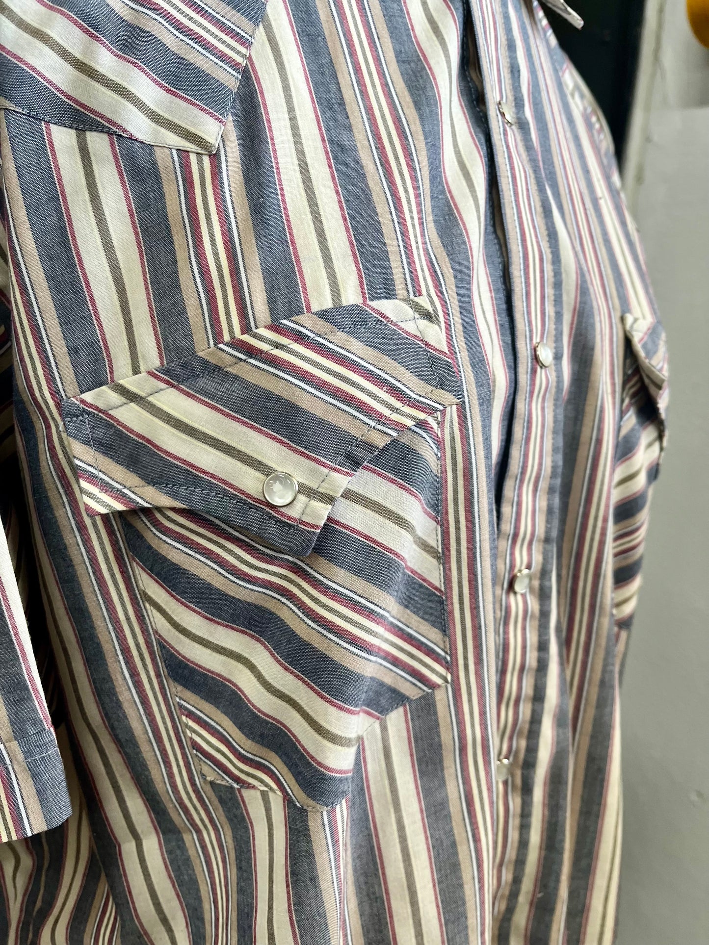Vintage Ely Plains Pearl Snap