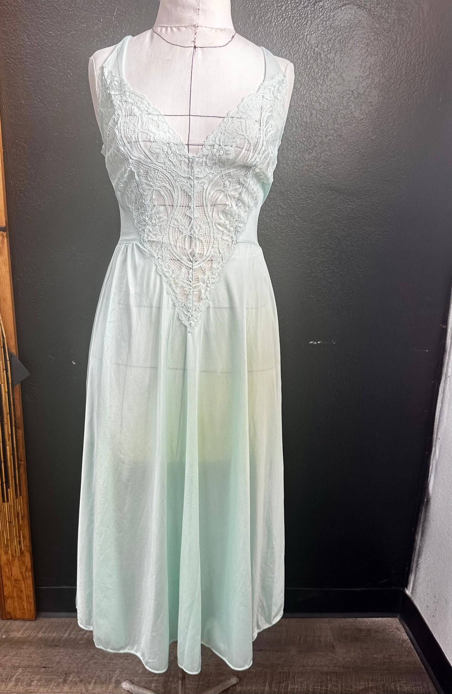 Vintage Green Negligee