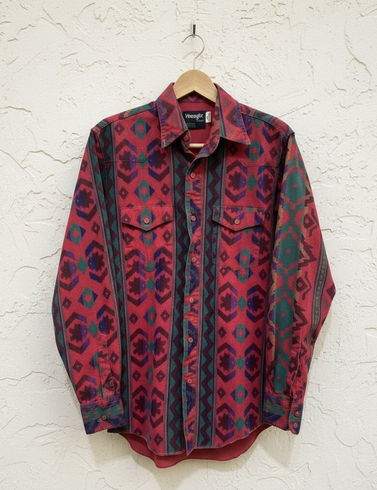 1990’s Wrangler Pink Aztec Brushpopper