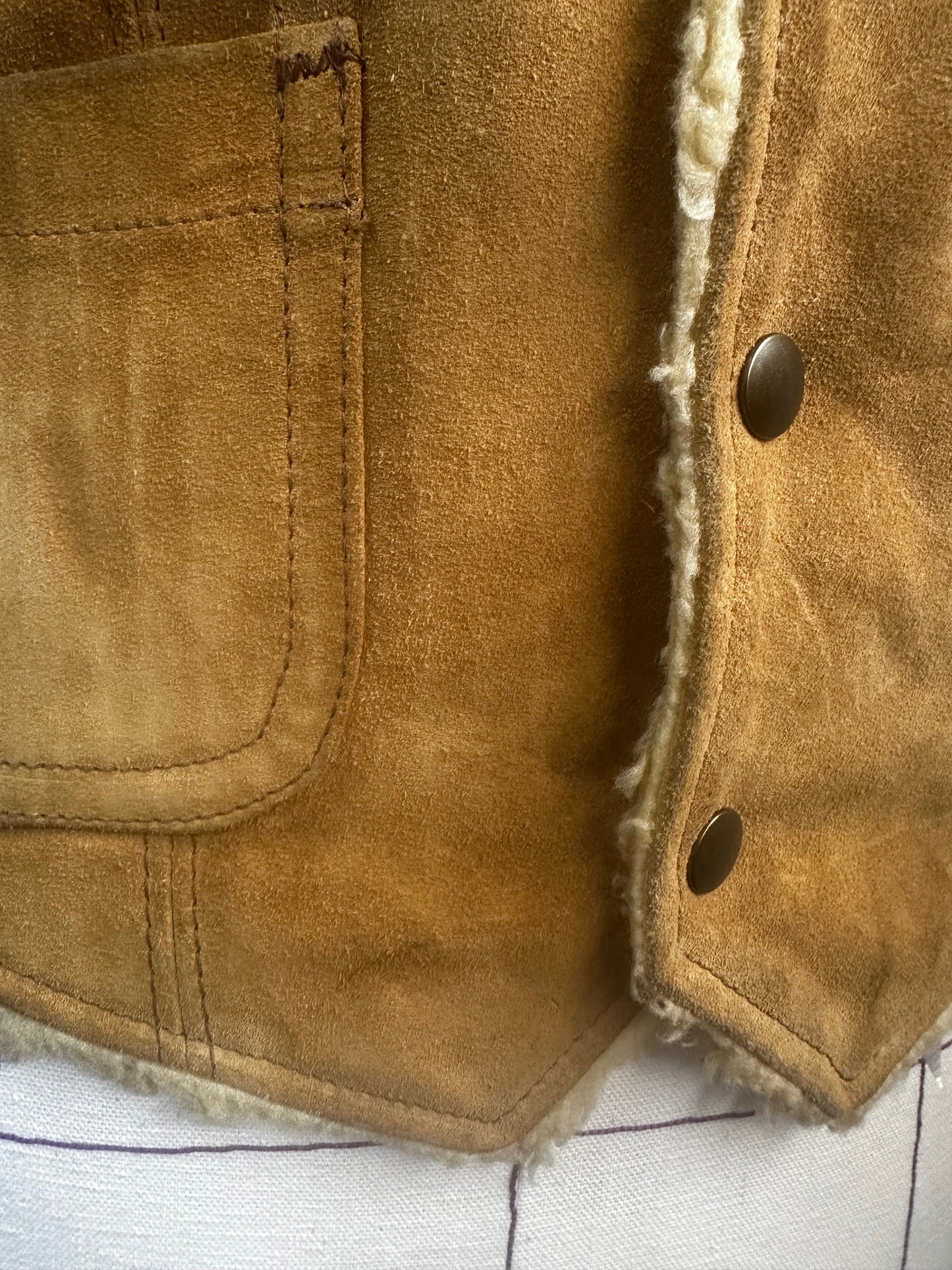 Vintage Darmel Suede Vest