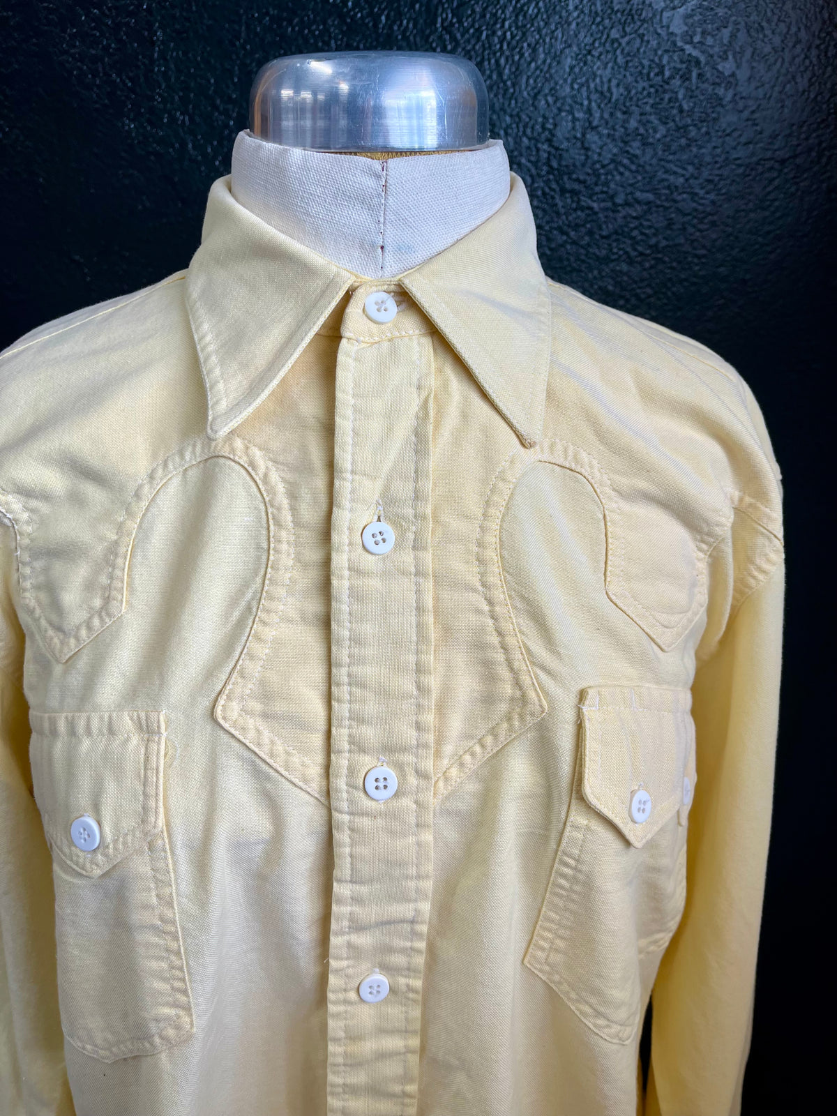 Vintage H Bar C Cotton Button Up