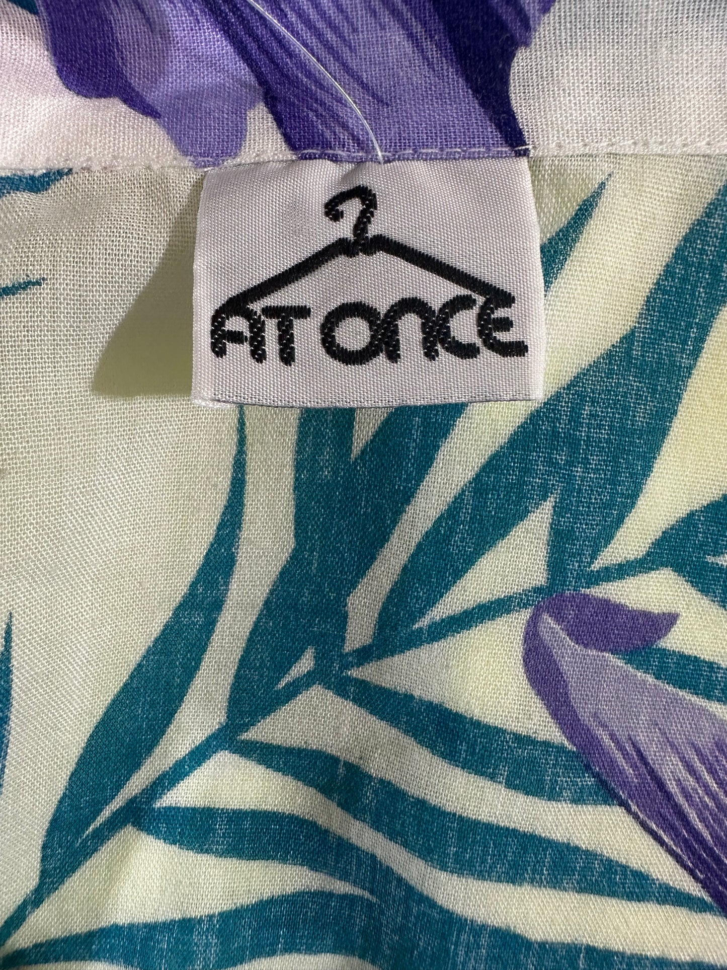 Vintage AT ONCE Hawaiian 2pc Set