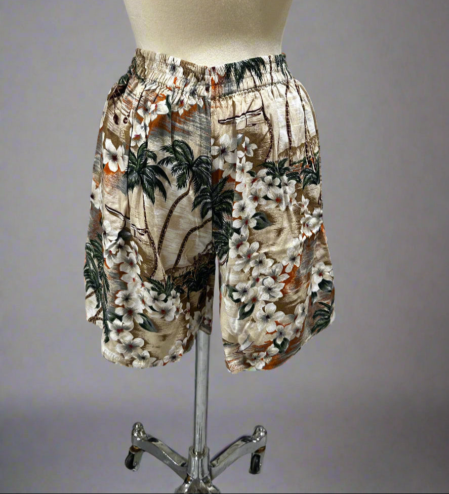 Hibiscus Collection Hawaiian Shorts
