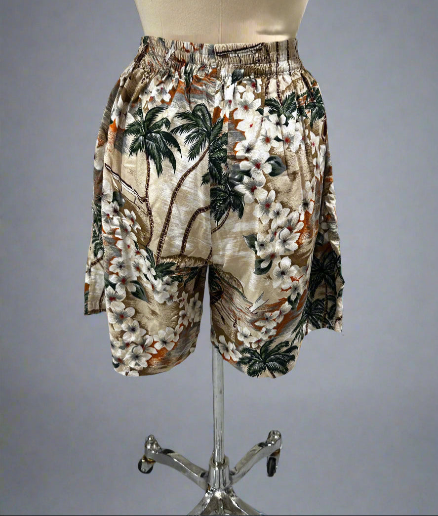 Hibiscus Collection Hawaiian Shorts