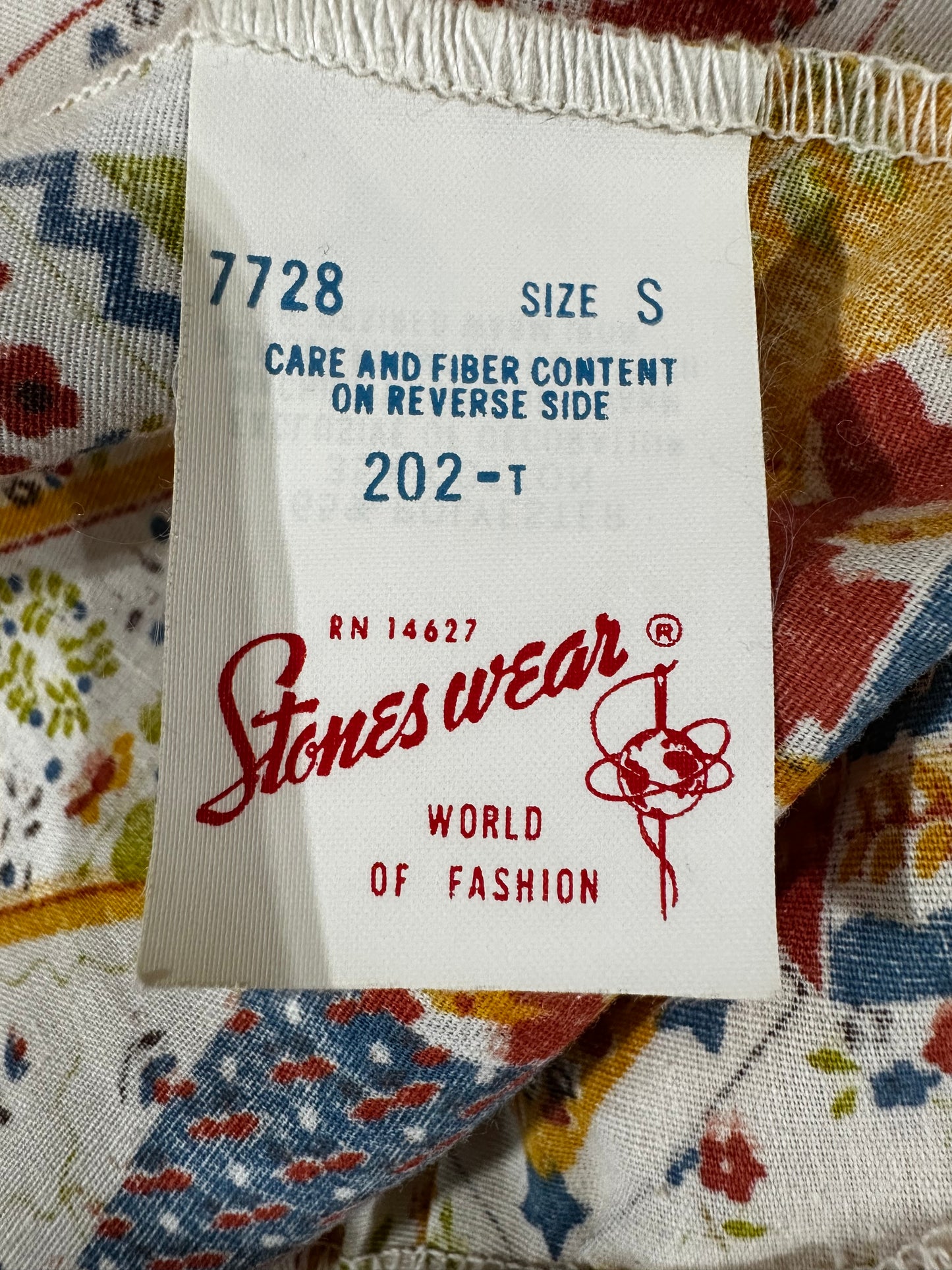 Vintage 70's Patchwork Lace Yolk Dress