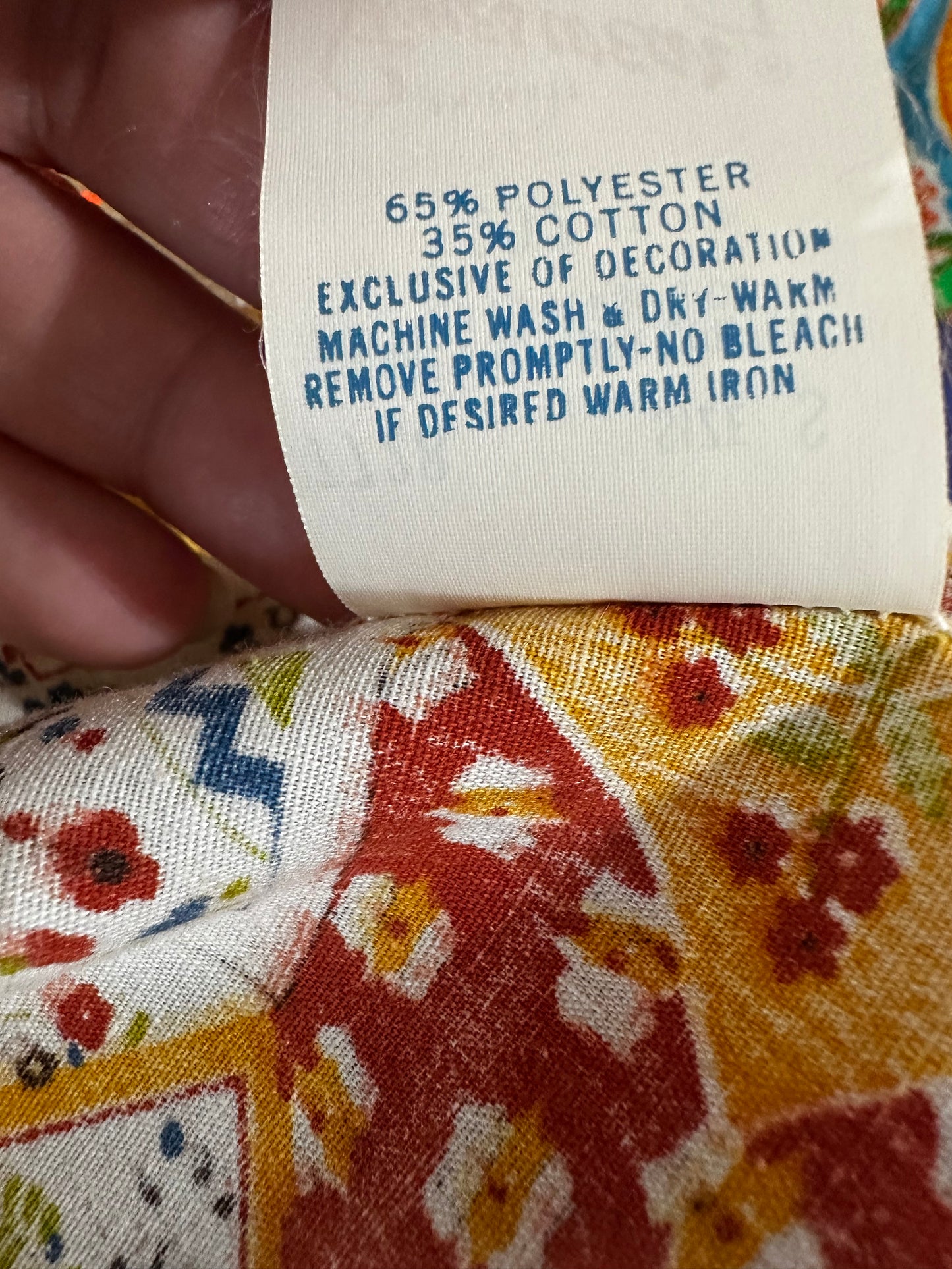 Vintage 70's Patchwork Lace Yolk Dress