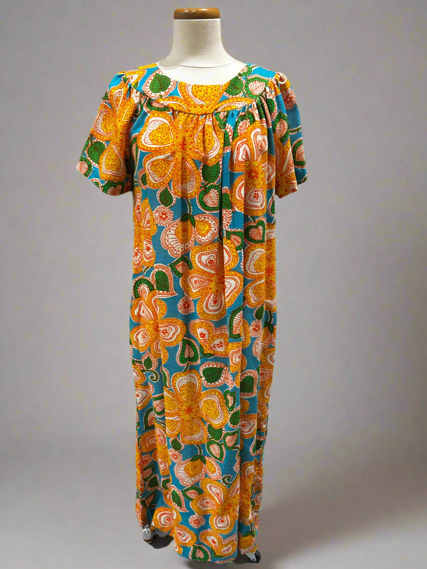 Vintage 60's Tropical Dress
