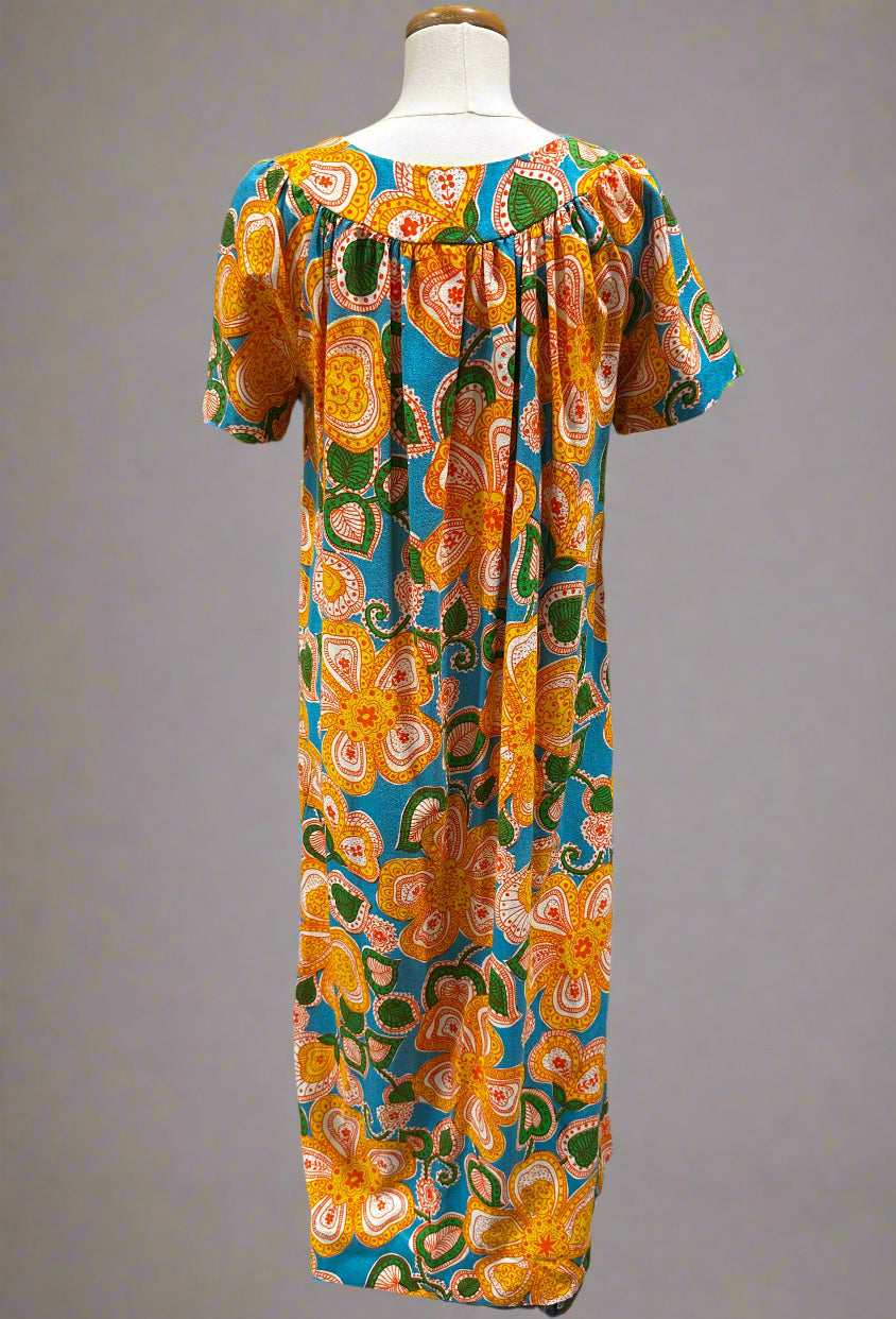 Vintage 60's Tropical Dress