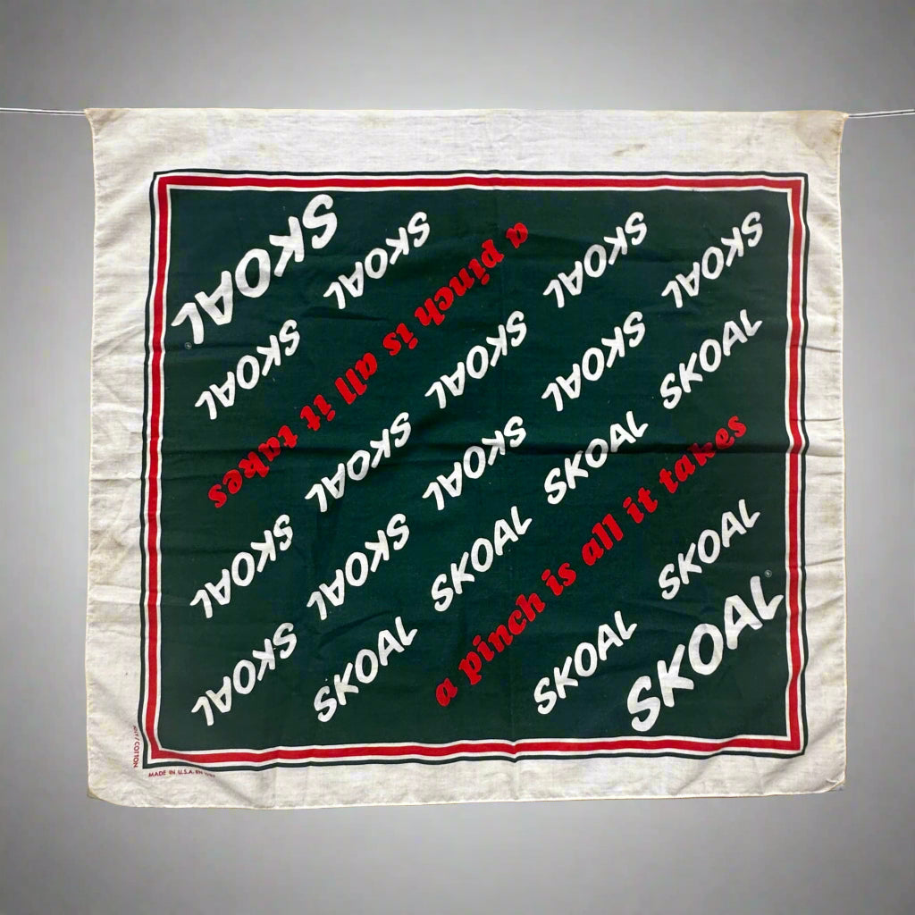Vintage Skoal Bandana