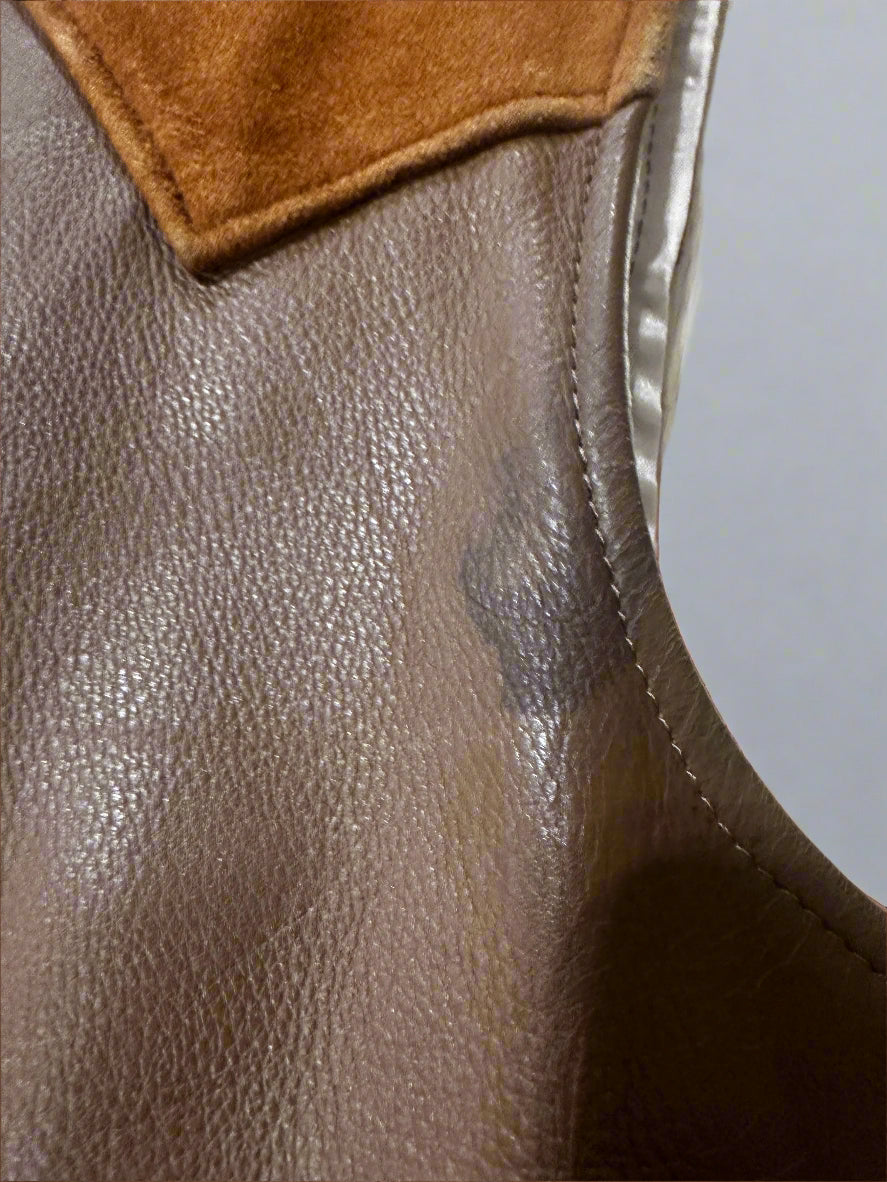 1960's Mid Western Sport Togs Deerskin Vest