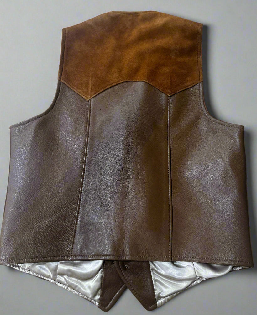 1960's Mid Western Sport Togs Deerskin Vest