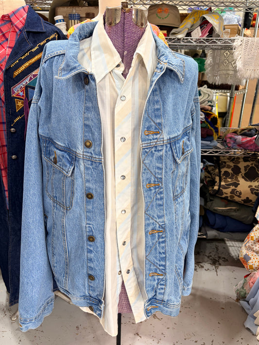1990's Wrangler Rugged Wear Denim Jacket