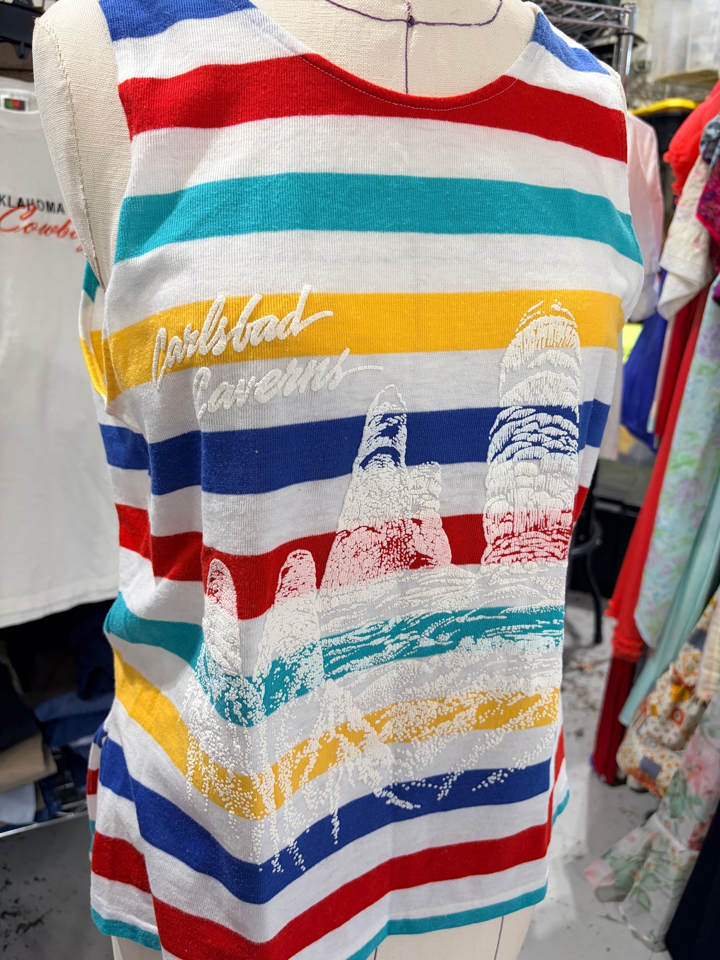 1970s Vintage Carlsbad Caverns Tank Top