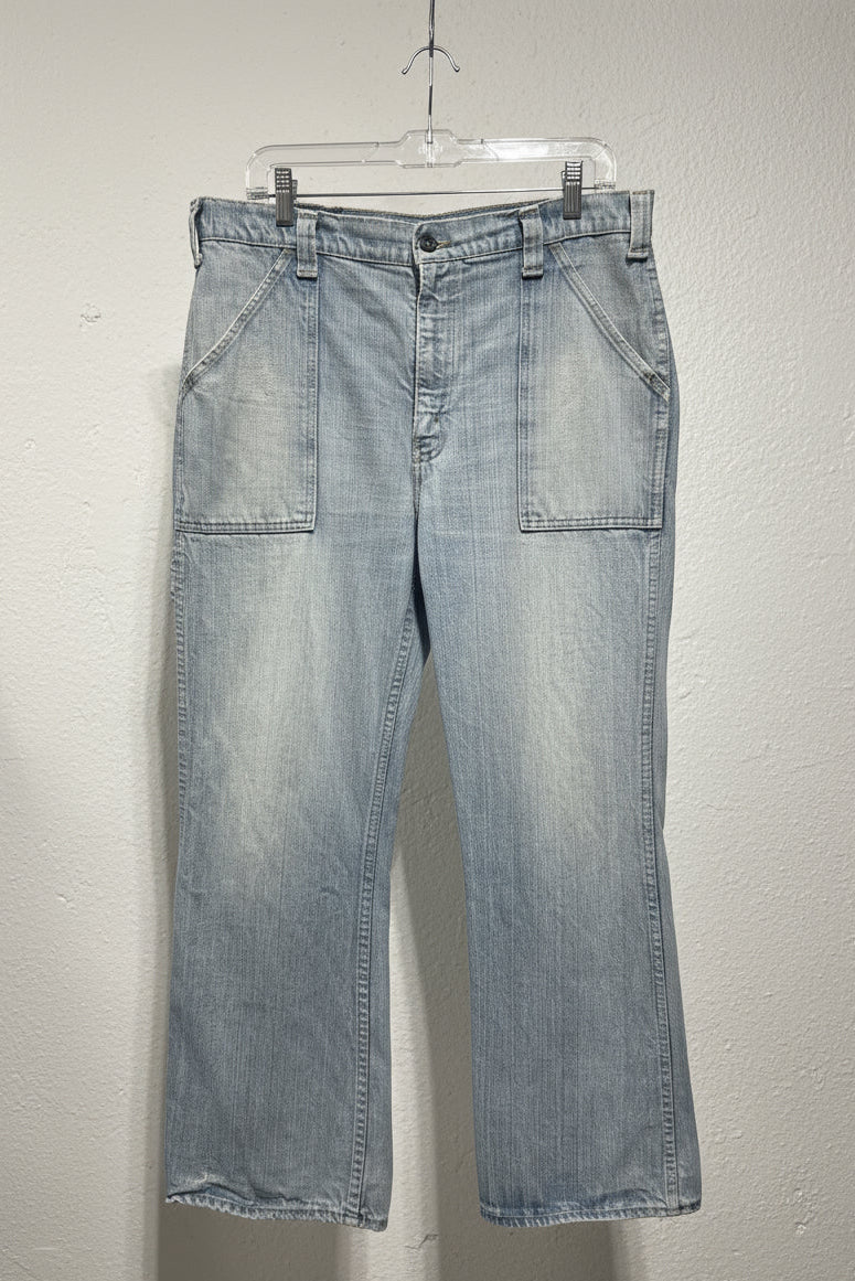 1970’s Orange Tab 544 Levi’s Flare Jeans
