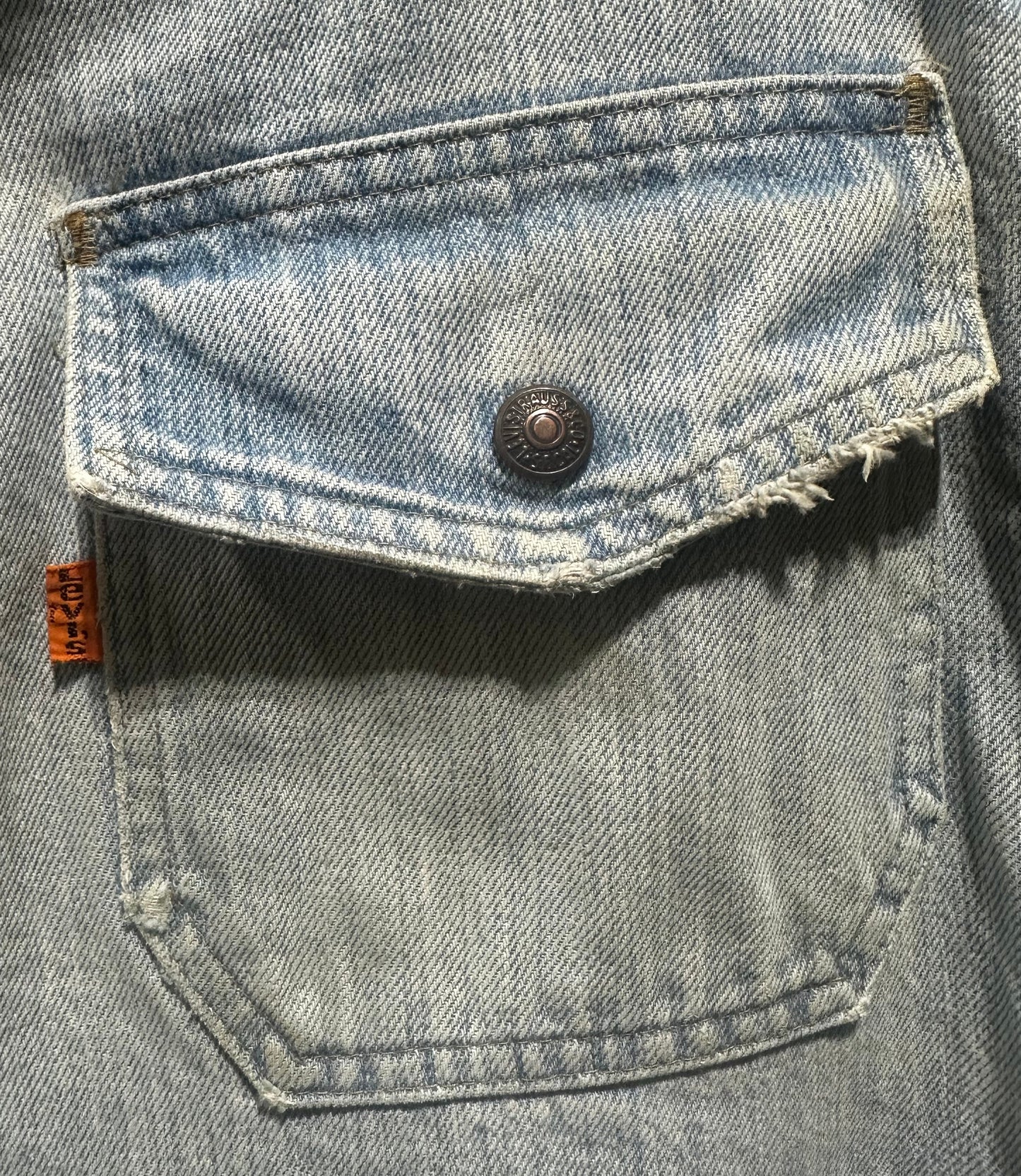 1970’s Orange Tab 544 Levi’s Flare Jeans