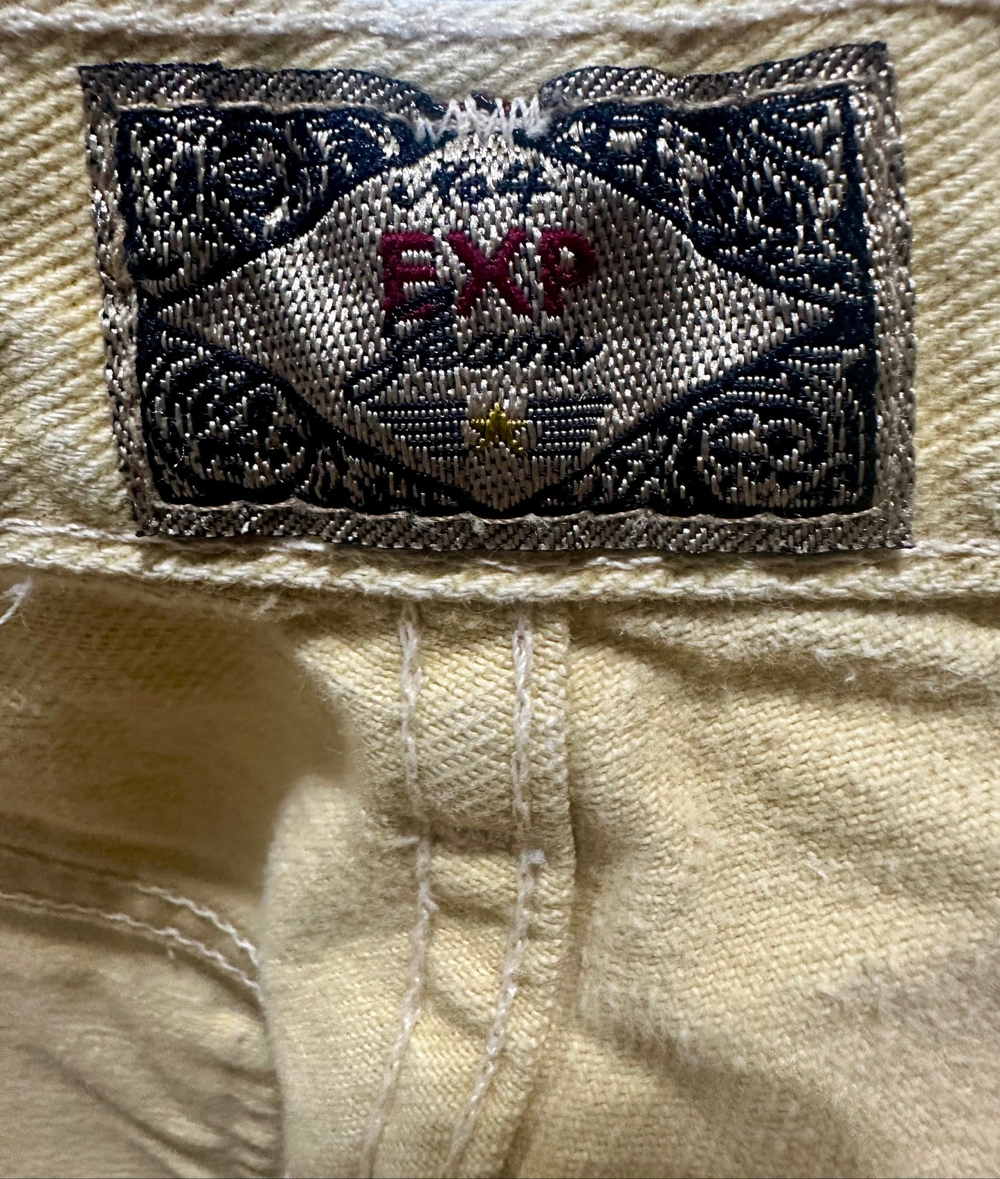 1990's Yellow Express Jeans