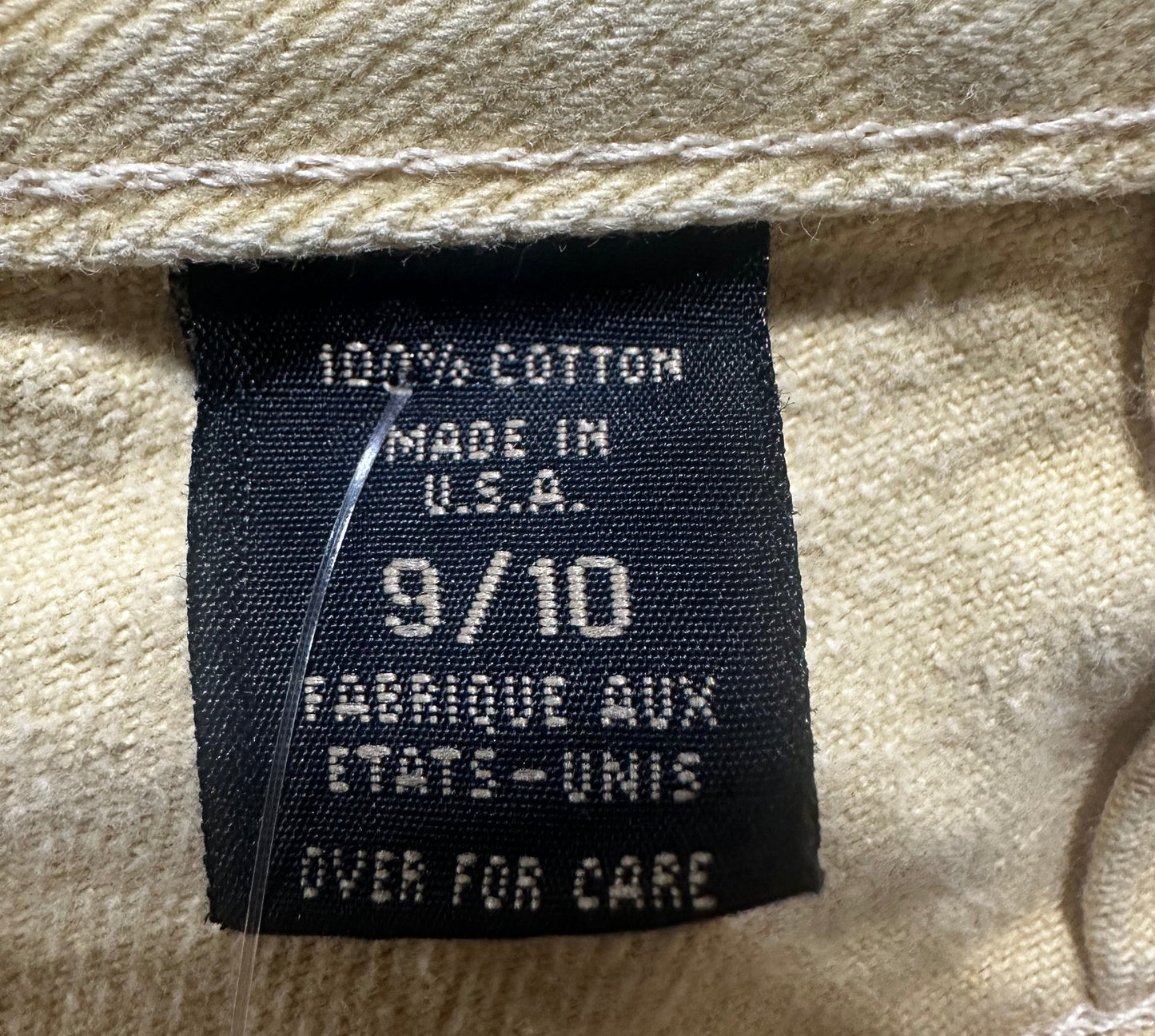 1990's Yellow Express Jeans