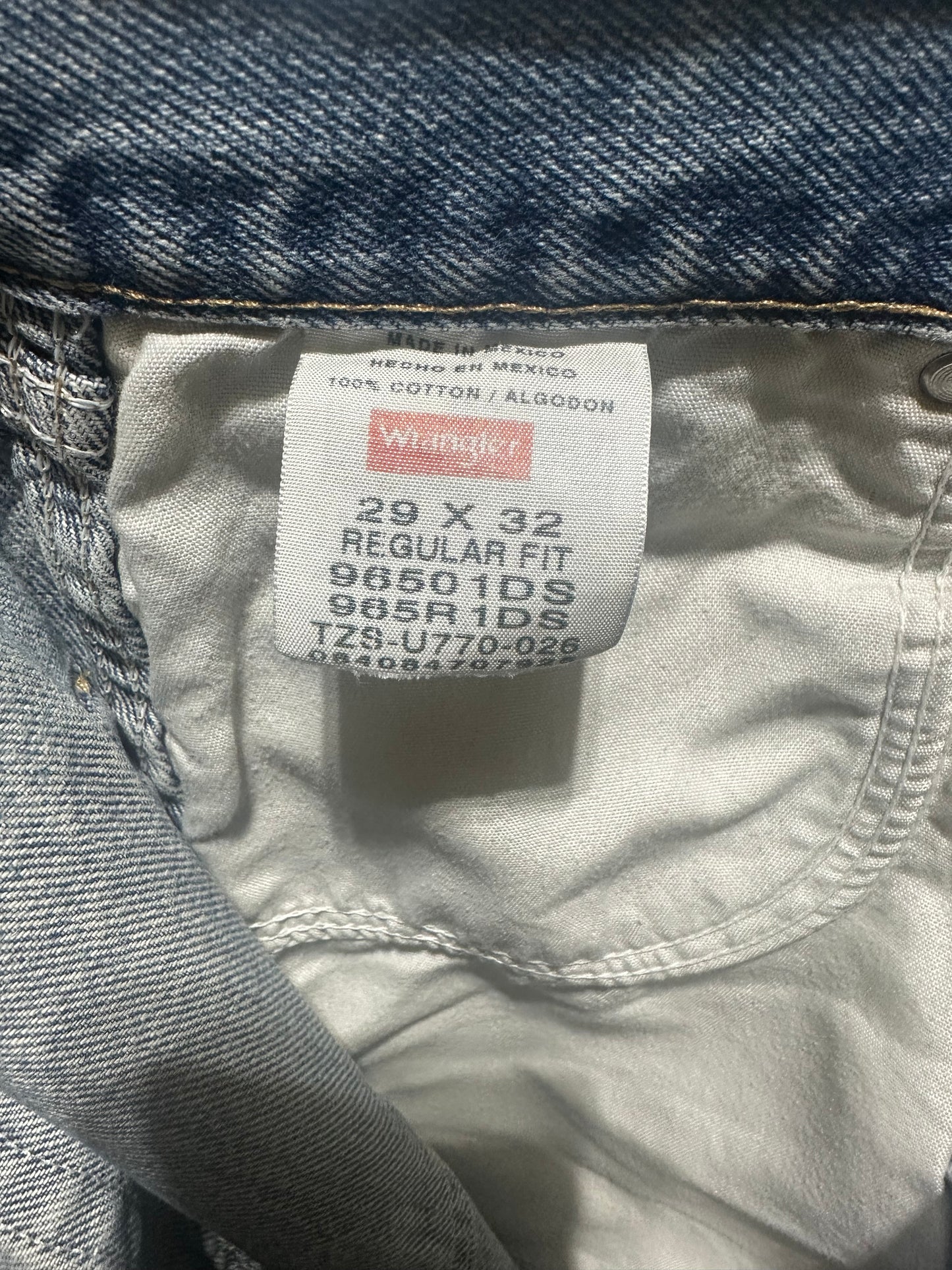 1990's Distressed Wrangler Jeans